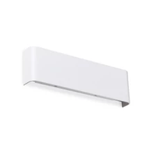 Aplica de perete Ideallux DELTA AP D030 BIANCO metal, plastic, alb, opal, LED, 10W, 1150lm, 4000K - 345161