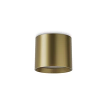 Plafoniera Ideallux SPIKE LED PL OTTONE metal, plastic, alama, opal, LED, 10W, 1100lm, 3000K - 345475