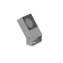 Lampa decorativa exterior Ideallux SIRIO PR1 GRIGIO metal, sticla, gri, transparent, GX53, IP65 - 345642