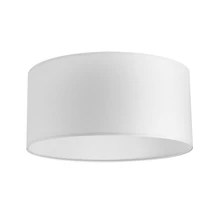 Abajur Ideallux SET UP PARALUME CILINDRO D90 BIANCO textil, alb - 345918