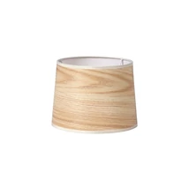 Abajur Ideallux SET UP PARALUME CONO D20 LEGNO textil, lemn - 345956