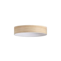 Abajur Ideallux SET UP PARALUME ULTRA SLIM D45 H09 LEGNO textil, lemn - 346106