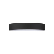 Abajur Ideallux SET UP PARALUME ULTRA SLIM D70 H09 NERO textil, negru - 346151
