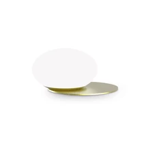 Veioza Ideallux NINFEA TL1 OTTONE metal, sticla, alama, alb, GX53 - 346526