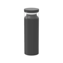 Lampadar exterior Ideallux BOEING PT H040 NERO metal, plastic, negru, transparent, LED, 14W, 1700lm, 3000K, IP65 - 346694