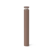 Lampadar exterior Ideallux BOEING PT H100 COFFEE metal, plastic, cafenea, transparent, LED, 14W, 1700lm, 3000K, IP65 - 346724