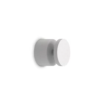 Aplica de perete exterior Ideallux TOFFEE AP BIANCO metal, sticla, alb, transparent, LED, 8W, 800lm, 3000K, IP65 - 347738