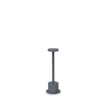 Lampadar exterior Ideallux TOFFEE PT D080 H025 ANTRACITE metal, antracit, LED, 8W, 800lm, 3000K, IP65 - 347745