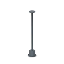Lampadar exterior Ideallux TOFFEE PT D080 H050 ANTRACITE metal, antracit, LED, 8W, 800lm, 3000K, IP65 - 347776