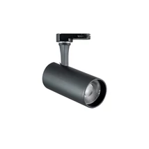 Sursa de lumina pentru sina monofazata Ideallux FOX TR 1-PHASE 15W CRI90 3000K ON-OFF BK metal, negru, LED, 15W, 1600lm, 3000K - 348315