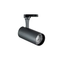 Sursa de lumina pentru sina monofazata Ideallux FOX TR 1-PHASE 25W CRI90 3000K ON-OFF BK metal, negru, LED, 25W, 2950lm, 3000K - 348322