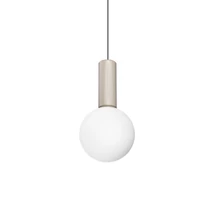 Pendul IdealLux ODEON metal, sticla, alb, LED, 8W, 3000k, 1250Lm - 349190