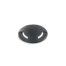 Lampa incastrata exetrior IdealLux WAY metal, negru, GX53, IP67 - 351582