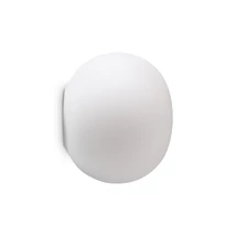 Aplica de perete IdealLux COTTON metal, sticla, alb, E14 - 352336