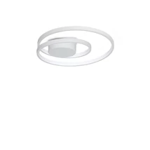 Plafoniera IdealLux OZ metal, acril, alb, LED, 38W, 3000K, 4350Lm - 352442