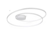 Plafoniera IdealLux OZ metal, acril, alb, LED, 52W, 3000K, 6100Lm - 352459