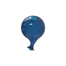 Abajur IdealLux CLOWN sticla, albastru - 352640