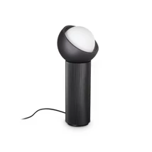 Veioza IdealLux BLOOM metal, sticla, negru, alb, G9 - 352848