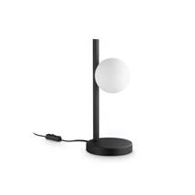 Veioza IdealLux BINOMIO metal, plastic, negru, alb, G9 - 353302