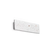 Aplica de perete IdealLux ZIG ZAG metal, culoarea cimentului, LED, 12,5W, 3000K, 1300Lm - 356679