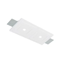Lampa incastrata IdealLux ZEPHYR metal, alb, LED, 24W, 3000K, 2400Lm - 361307