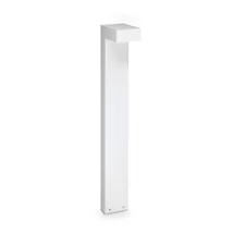 Lampadar exterior IdealLux SIRIO metal, sticla, alb, LED, 13W, 3000K, 1100Lm, IP65 - 365404