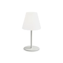 Lampadar exterior IdealLux ARCADIA metal, plastic, alb, E27 - 365756