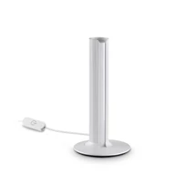 Veioza IdealLux DORICA metal, acril, alb, LED, 8W, 3000K, 930Lm - 366074