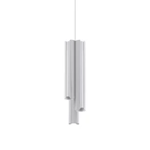 Pendul IdealLux DORICA metal, acril, alb, LED, 27W, 3000K, 2750Lm - 366470