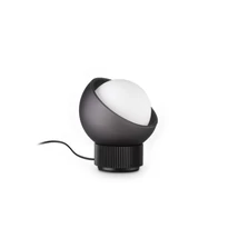 Veioza IdealLux BLOOM metal, sticla, negru, alb, G9 - 366517