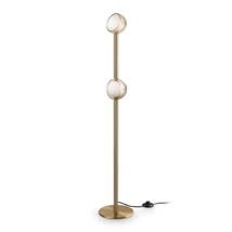 Lampadar IdealLux BLOOM metal, sticla, alama, chihlimbar,  alb, LED, 11W, 3000K, 1400Lm - 366616