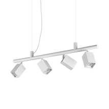 Pendul IdealLux DYNAMITE metal, alb, GU10 - 367453