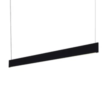 Pendul IdealLux STEEL metal, acril, negru, LED, 24W, 3000K, 2700Lm - 368818