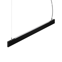 Pendul IdealLux STEEL metal, negru, LED, 38W, 4000K, 5150Lm - 368849