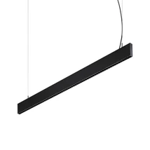 Pendul IdealLux STEEL metal, negru, LED, 30W, 4000K, 3850Lm - 368979