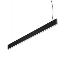 Pendul IdealLux STEEL metal, negru, LED, 29W, 4000K, 3800Lm - 369020