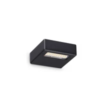 Aplica de perete IdealLux TAB metal, plastic, negru, LED, 24W, 3000K, 2450Lm - 369167