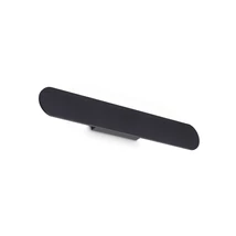 Aplica de perete IdealLux ZIG ZAG metal, negru, LED, 23W, 4000K, 2350Lm - 369495