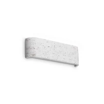 Aplica de perete IdealLux DELTA metal, acril, culoarea cimentului, LED, 10W, 3000K, 1100Lm - 369501