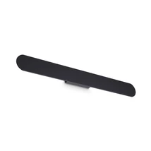 Aplica de perete IdealLux ZIG ZAG metal, negru, LED, 30W, 3000K, 3100Lm - 369556
