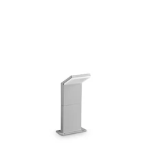 Lampadar exterior IdealLux STYLE metal, plastic, gri, opal, LED, 8,5W, 3000K, 950Lm, IP54 - 369648