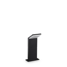 Lampadar exterior IdealLux STYLE metal, plastic, negru, opal, LED, 8,5W, 3000K, 950Lm, IP54 - 369662