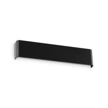 Aplica de perete IdealLux DELTA metal, acril, negru, G9 - 369679