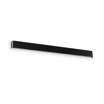 Aplica de perete IdealLux DELTA metal, acril, negru, G9 - 369822