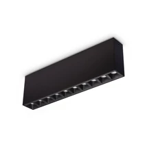 Plafoniera IdealLux LIKA metal, negru, LED, 21W, 3000K, 2450Lm - 369945