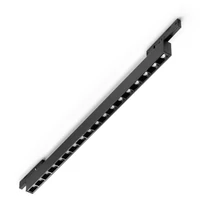 Sursa de lumina pentru sina magnetica IdealLux DEVA metal, negru, LED, 14W, 4000K, 1600Lm - 369976