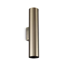 Aplica de perete IdealLux LOOK metal, maro, GU10 - 370071