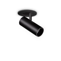 Spot incastrabil IdealLux NOVA metal, negru, LED, 6W, 4000K, 630m - 370132