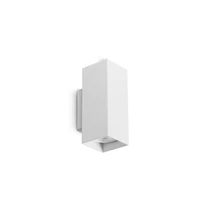 Aplica de perete IdealLux LOOK metal, alb, GU10 - 370194