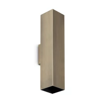 Aplica de perete IdealLux LOOK metal, maro, GU10 - 370392